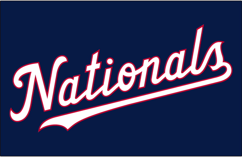 Washington Nationals 2018-Pres Jersey Logo t shirts DIY iron ons